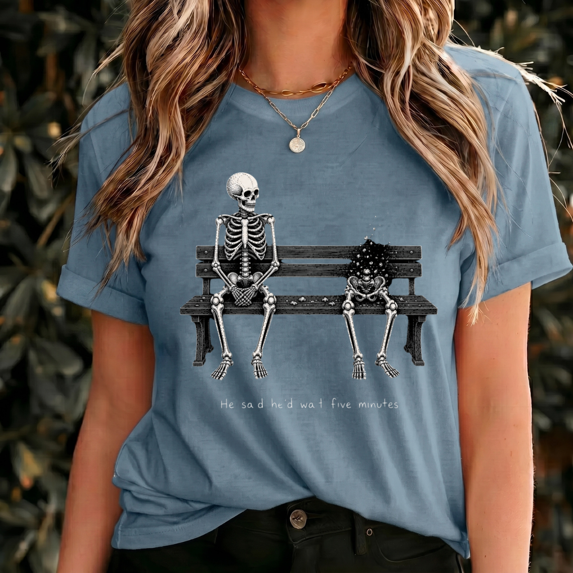 Funny Skeleton Coffee Shirt, Not Until I've Had My Coffee Tee, Skeleton T Shirt, Dark Humor Coffee Gift, Gothic Shirt