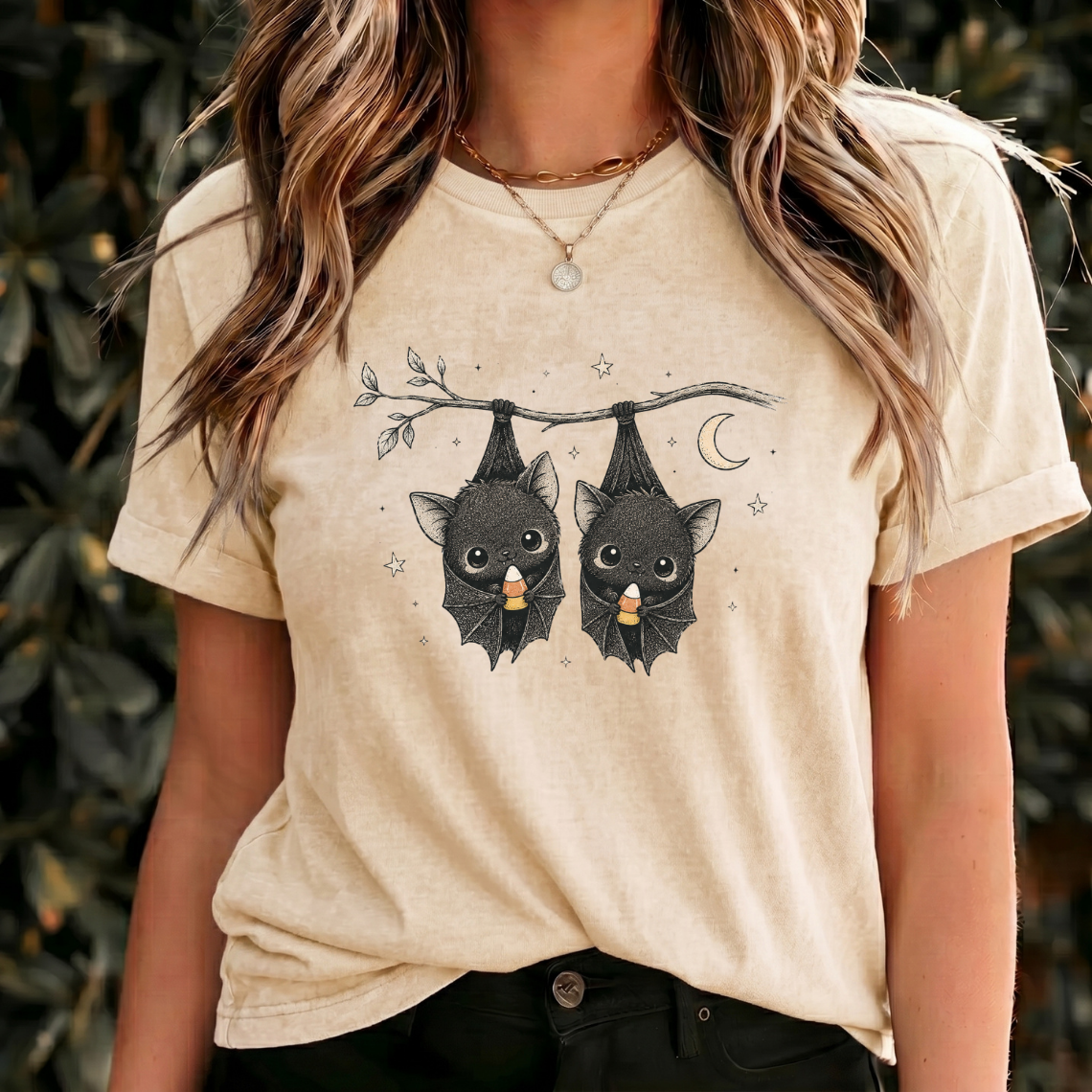 Cute Bat Halloween Shirt, Candy Corn Bat Shirt, Spooky Couple Tee, Halloween Bat Shirt, Cute Gothic Halloween, Fall Spooky Shirt