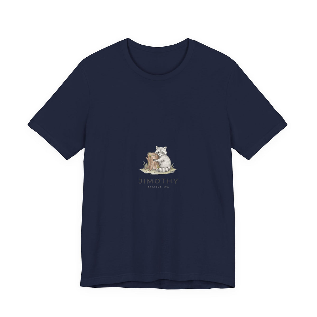 compact raccoon illustration Tee | Seattle meme wildlife