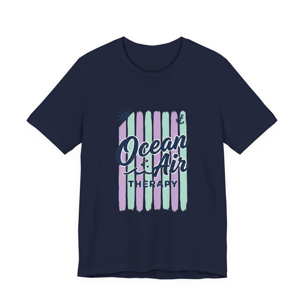 Ocean Air Therapy Tee | Cruise Vacation, Nautical Tropical Shirt