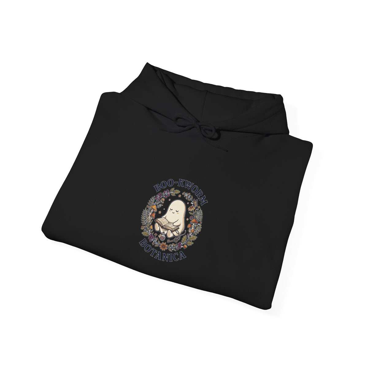 Boo-Kworm Botanica Hooded Sweatshirt | Spooky Reader, Dark Academia