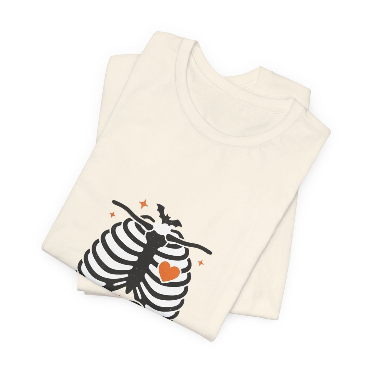 Skeleton Ribcage Tee | Halloween Family Shirts, Cute Spooky Bones Design