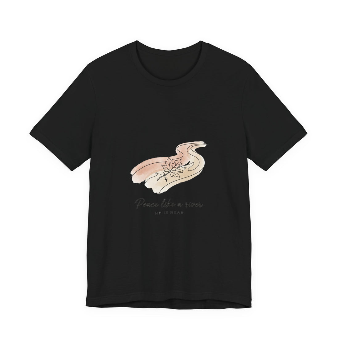 Peace Like a River Tee | Christian Autumn, Scripture Fall Tee