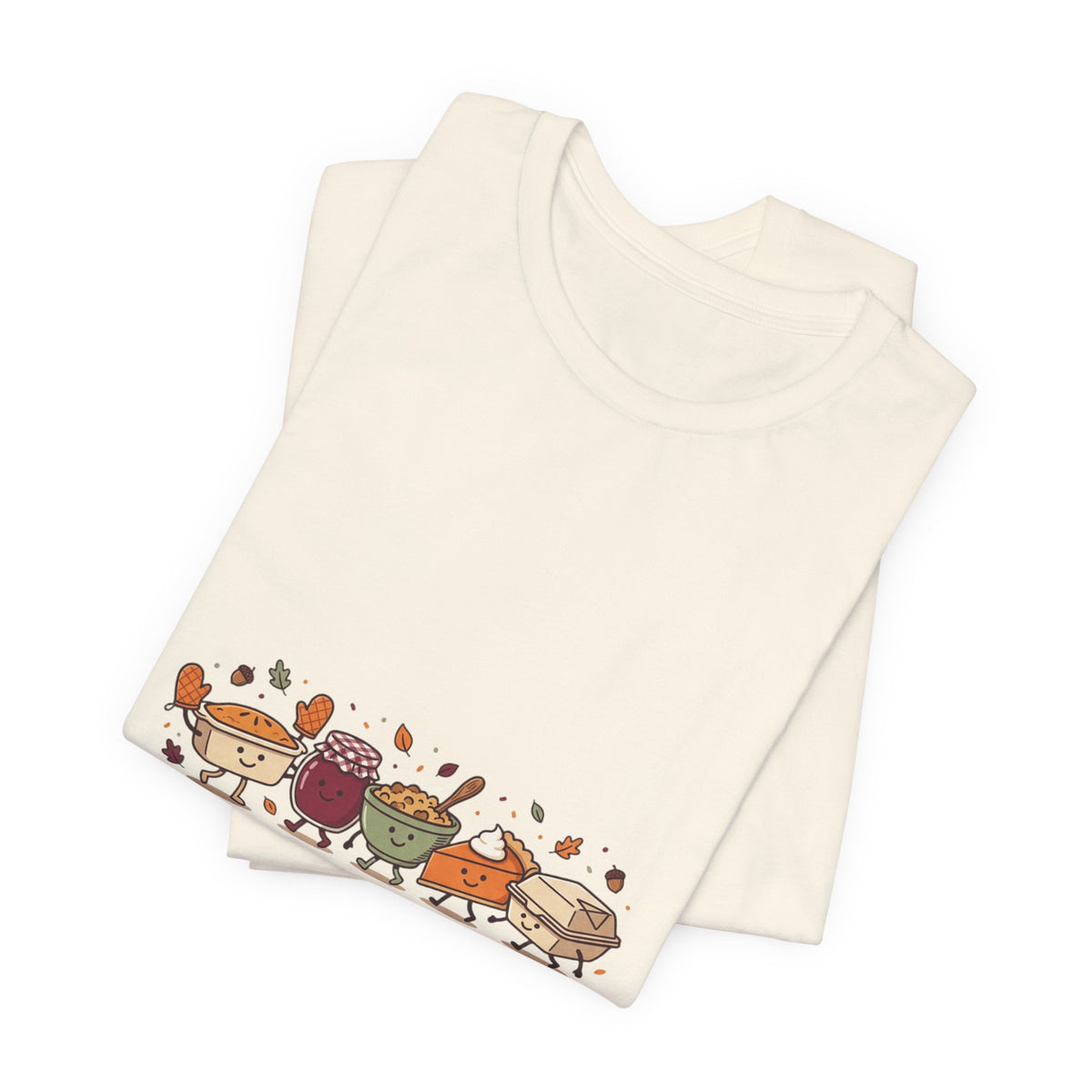 Friendsgiving Crew Tee | Thanksgiving Turkey, Pumpkin Pie, Fall Leaves