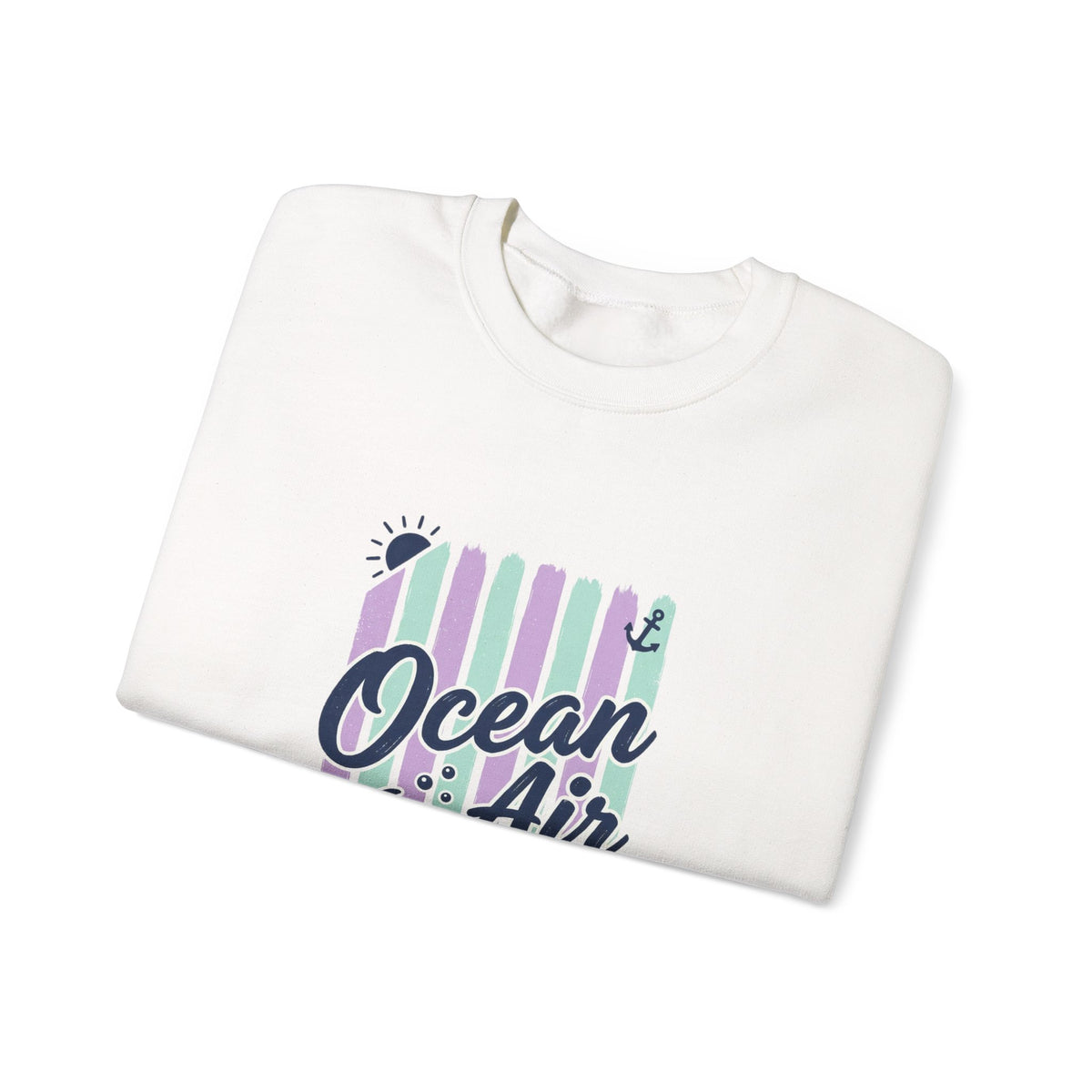 Ocean Air Therapy Sweatshirt | Cruise Vacation, Nautical Tropical