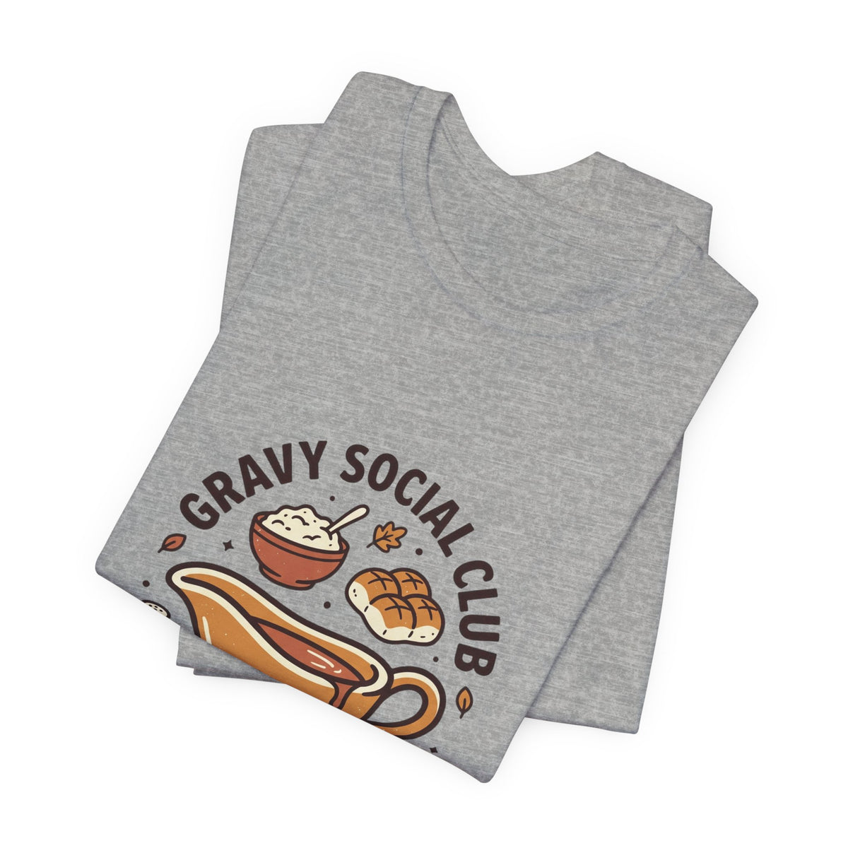 Gravy Social Club Tee | Thanksgiving, Harvest Turkey & Pumpkin Pie