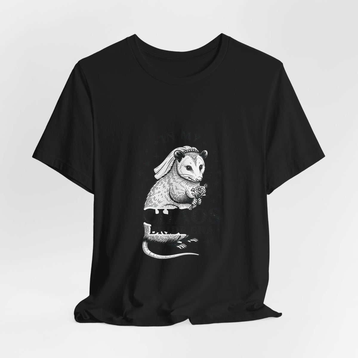 Chaos Bride Era Tee | Engaged Bride Slogan, Vintage Script Wedding Shirt