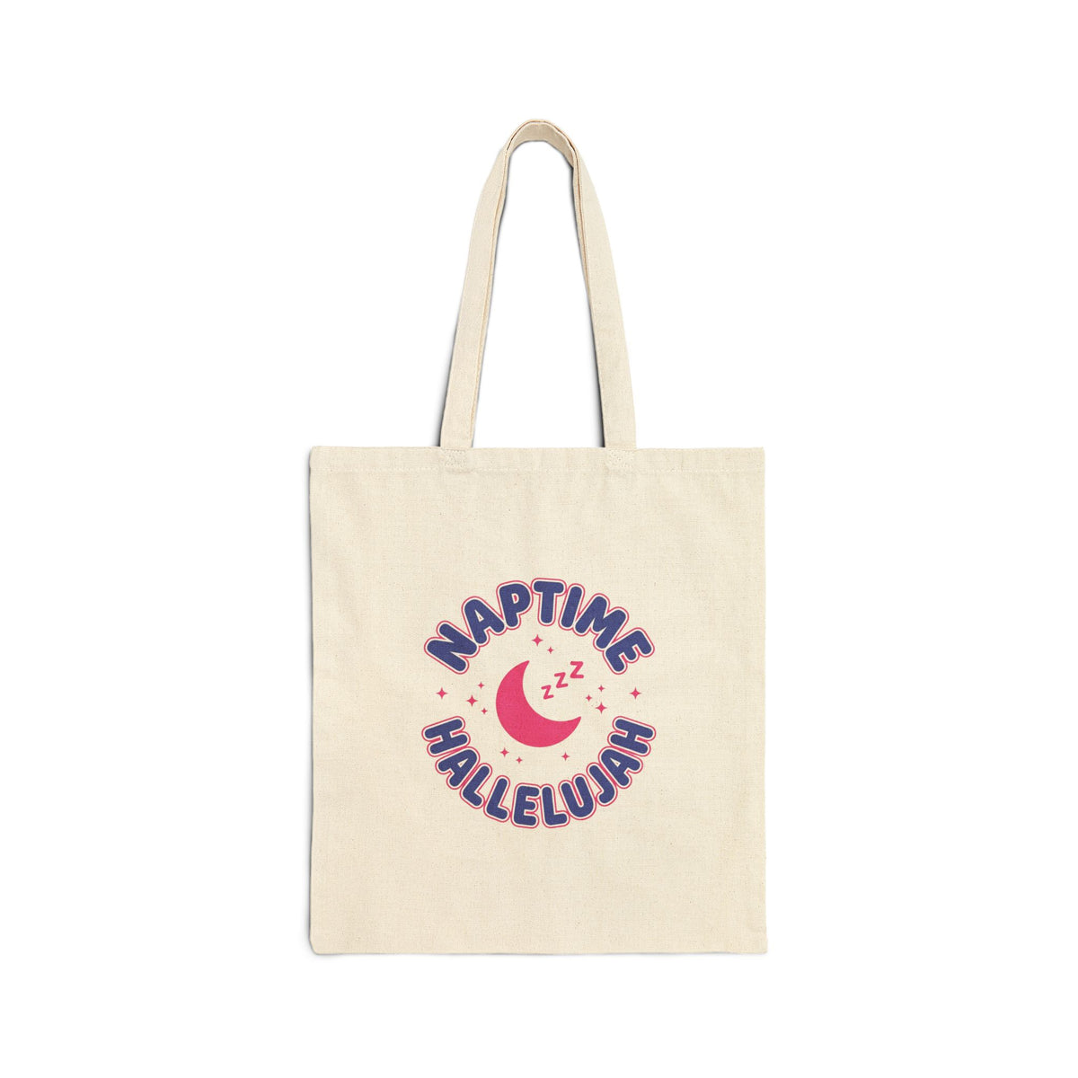 Naptime Hallelujah Tote | Cotton Canvas, Faith & Mom Humor