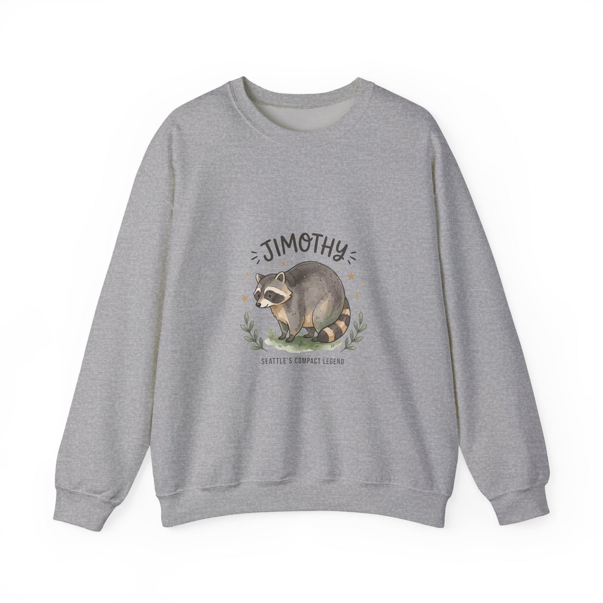 Compact Raccoon Illustration Sweatshirt | Seattle wildlife, meme mascot