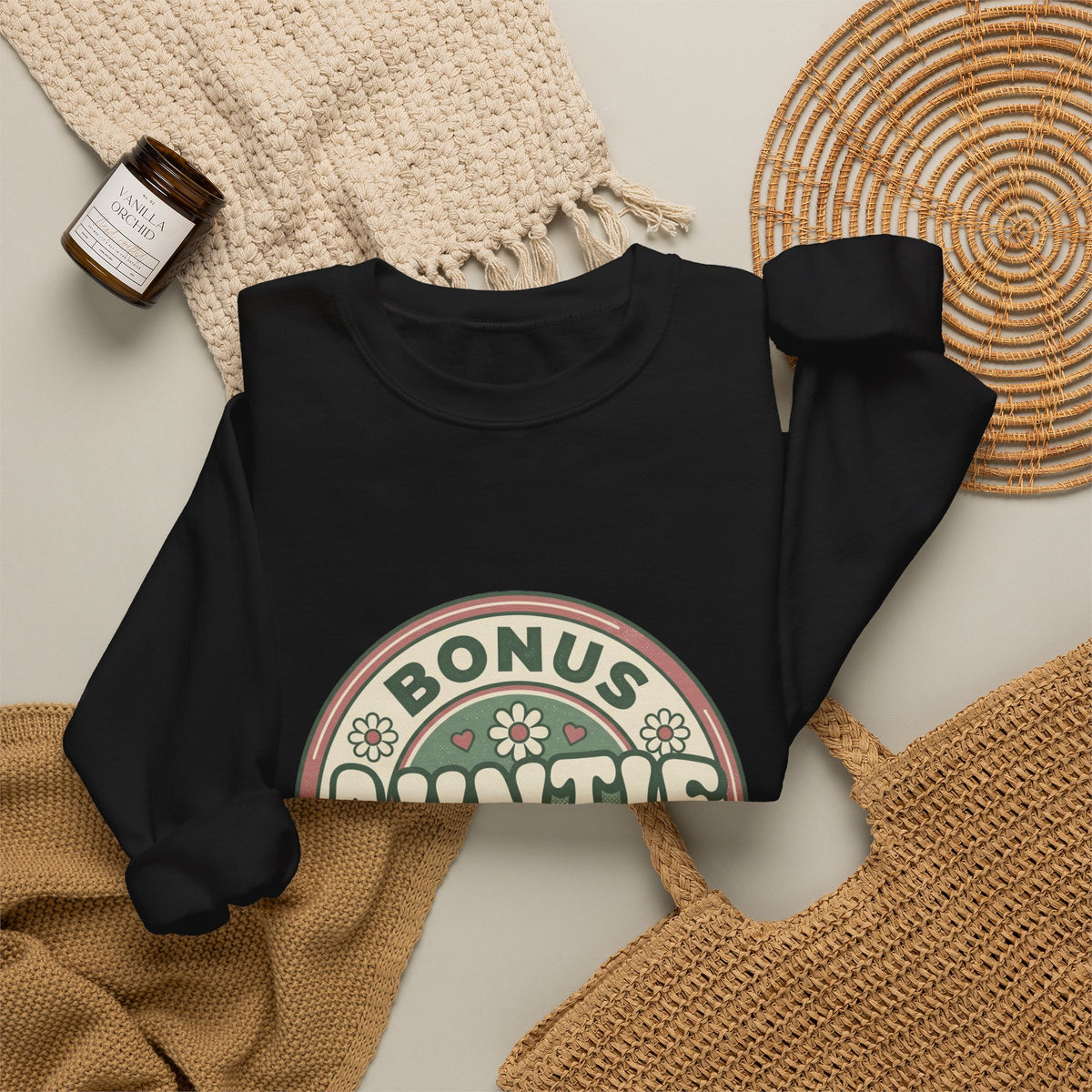 Bonus Auntie Club Sweatshirt | Auntie Apparel, Retro Family Tee