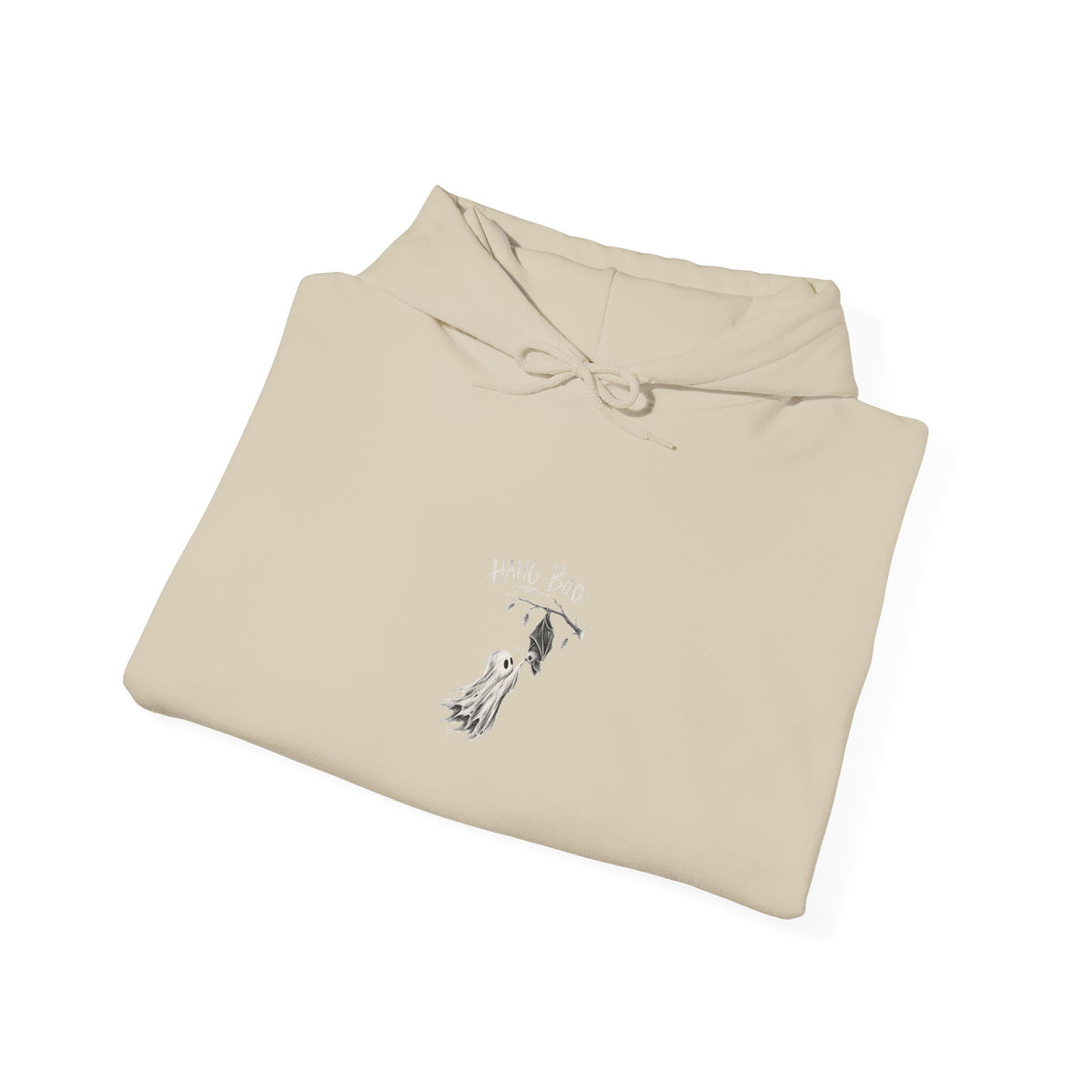 Hoodie — Minimal 'Love You' Goat Illustration Pullover