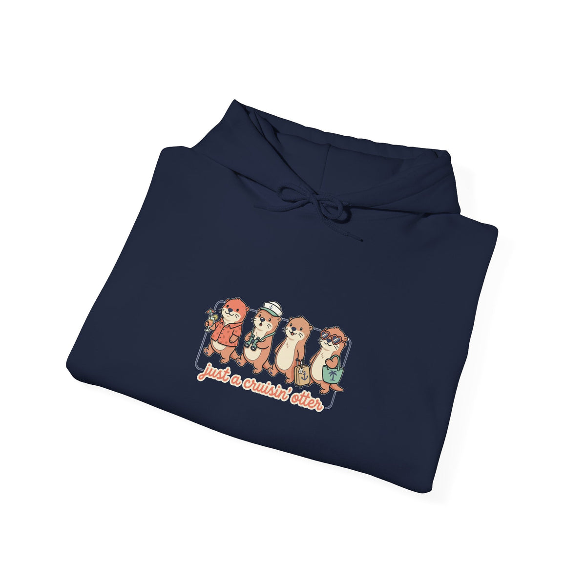 Tropical Pups Cruise Hoodie | Nautical Vacation Group Shirt