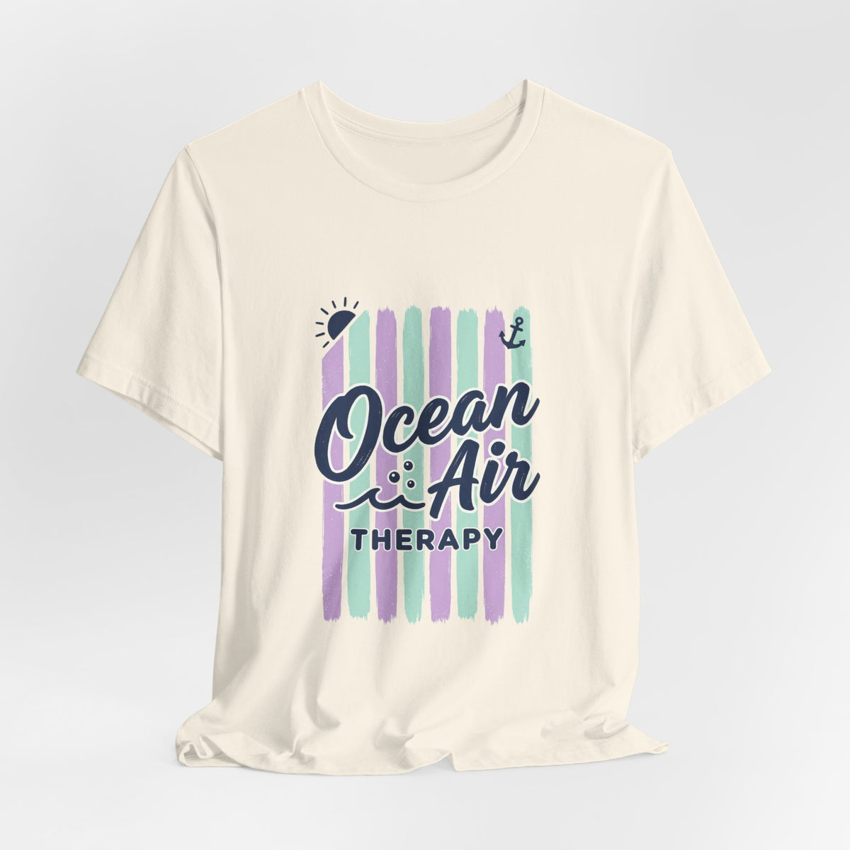 Ocean Air Therapy Tee | Cruise Vacation, Nautical Tropical Shirt