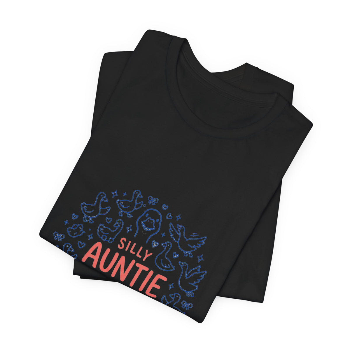 Silly Auntie Goose Crew T-Shirt | Auntie Apparel, New Aunt Tee
