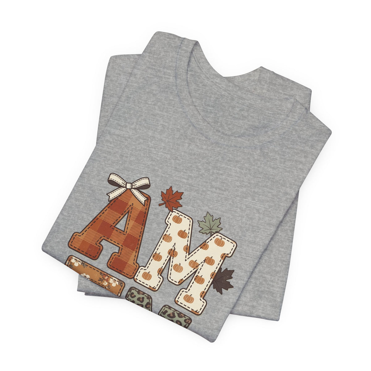 Amen So Be It Tee | Christian Autumn, Fall Leaves & Pumpkin Script