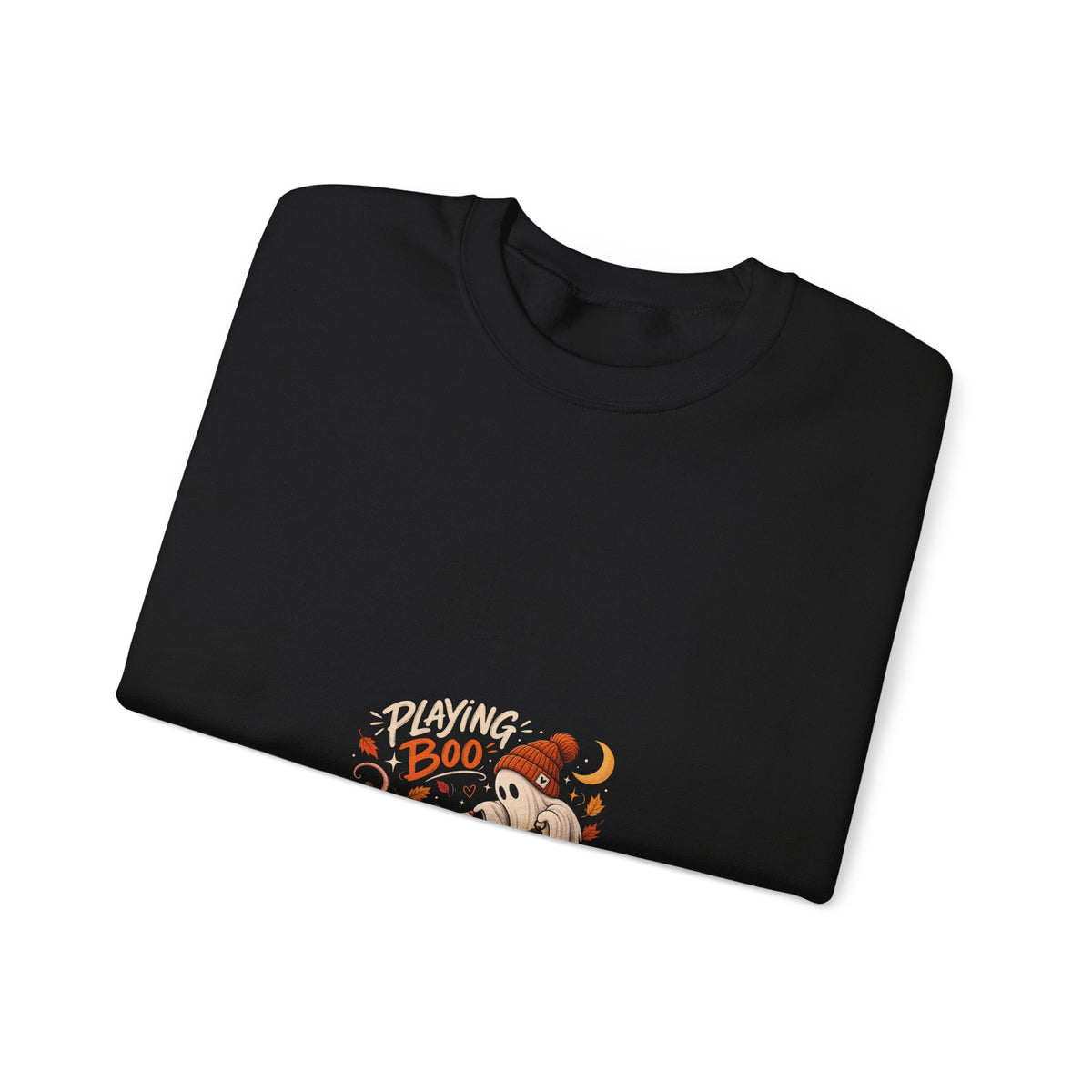Halloween Boo Ghost Crewneck Sweatshirt