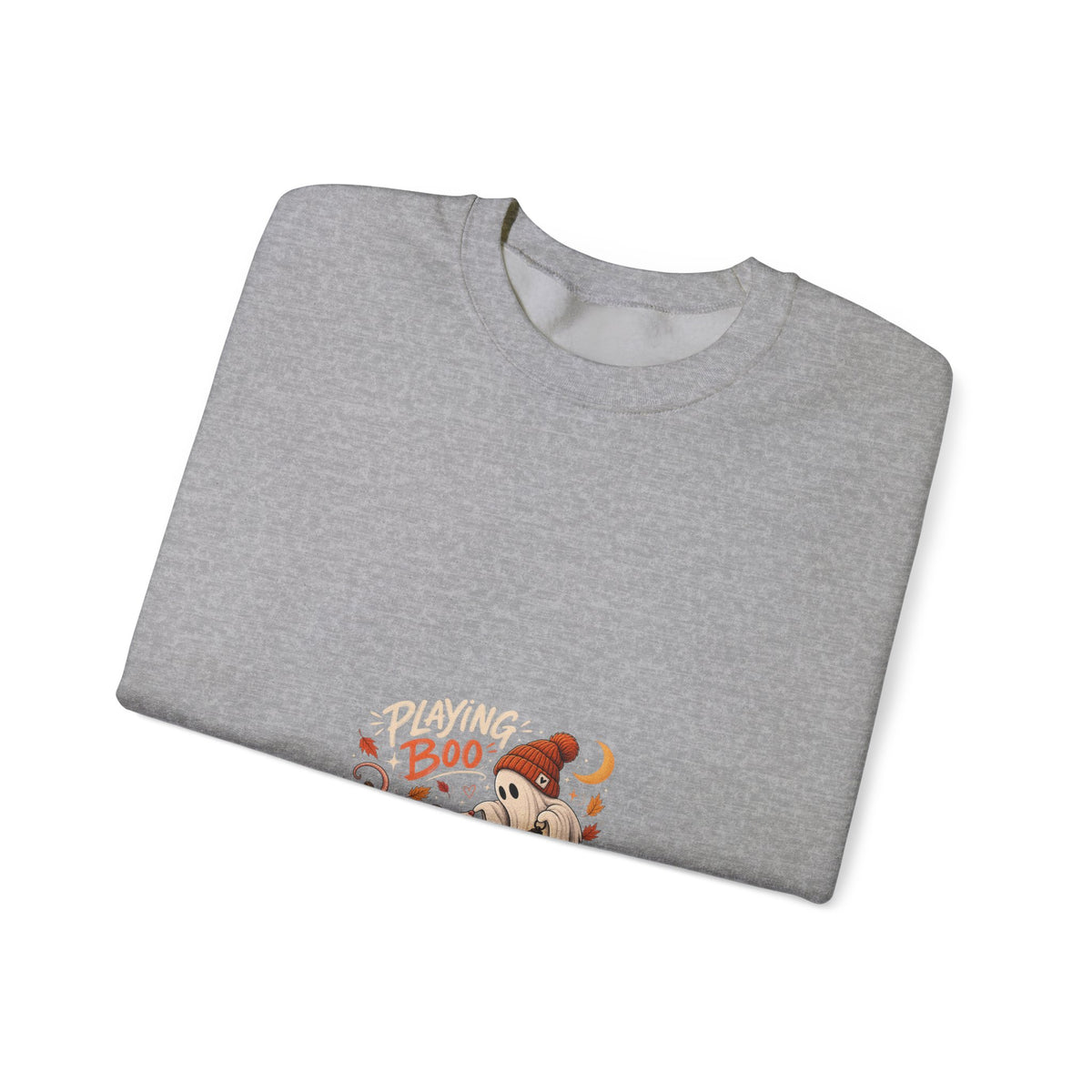 Halloween Boo Ghost Crewneck Sweatshirt