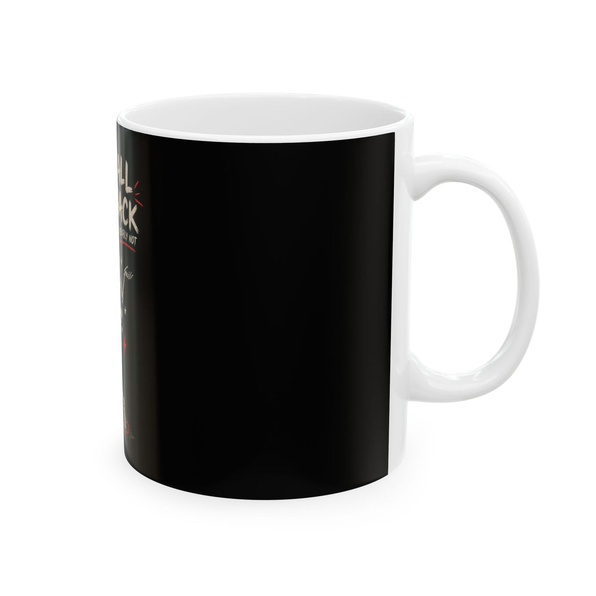 Funny Skeleton Mug — "I'll Call You Back (Probably Not)" Ceramic Coffee Cup