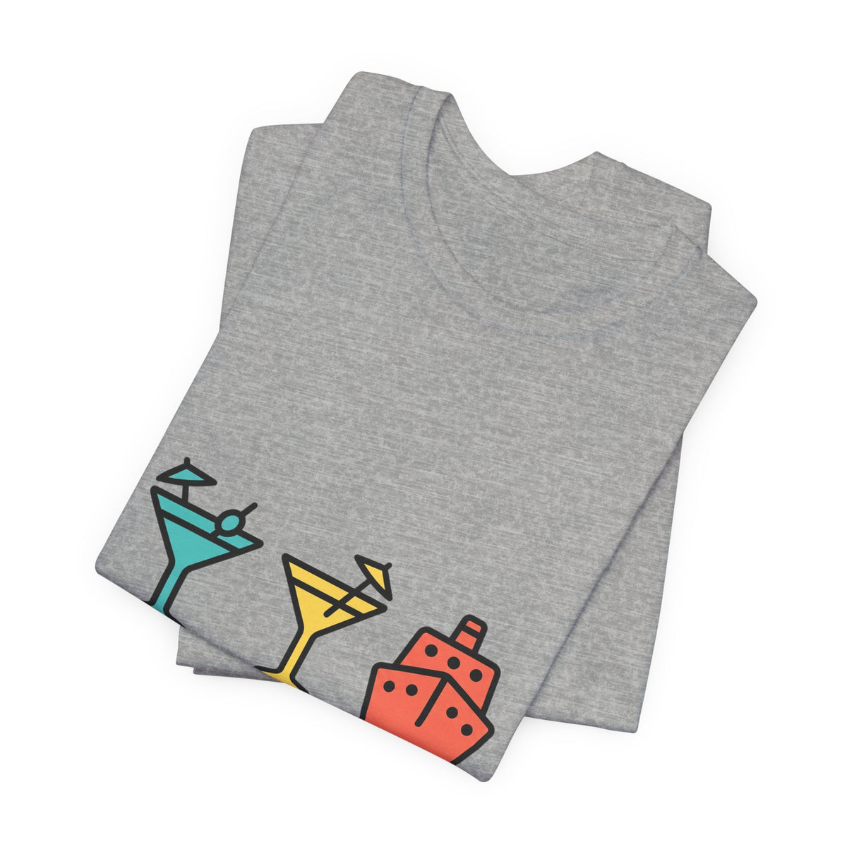 Sip Sip Sail Tee | Cruise Vacation Shirt, Nautical Cocktail Design