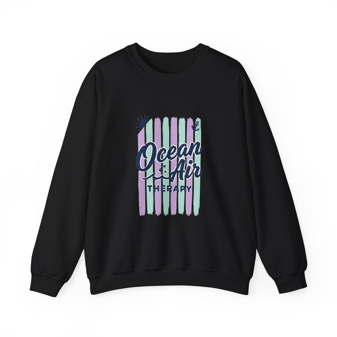 Ocean Air Therapy Sweatshirt | Cruise Vacation, Nautical Tropical