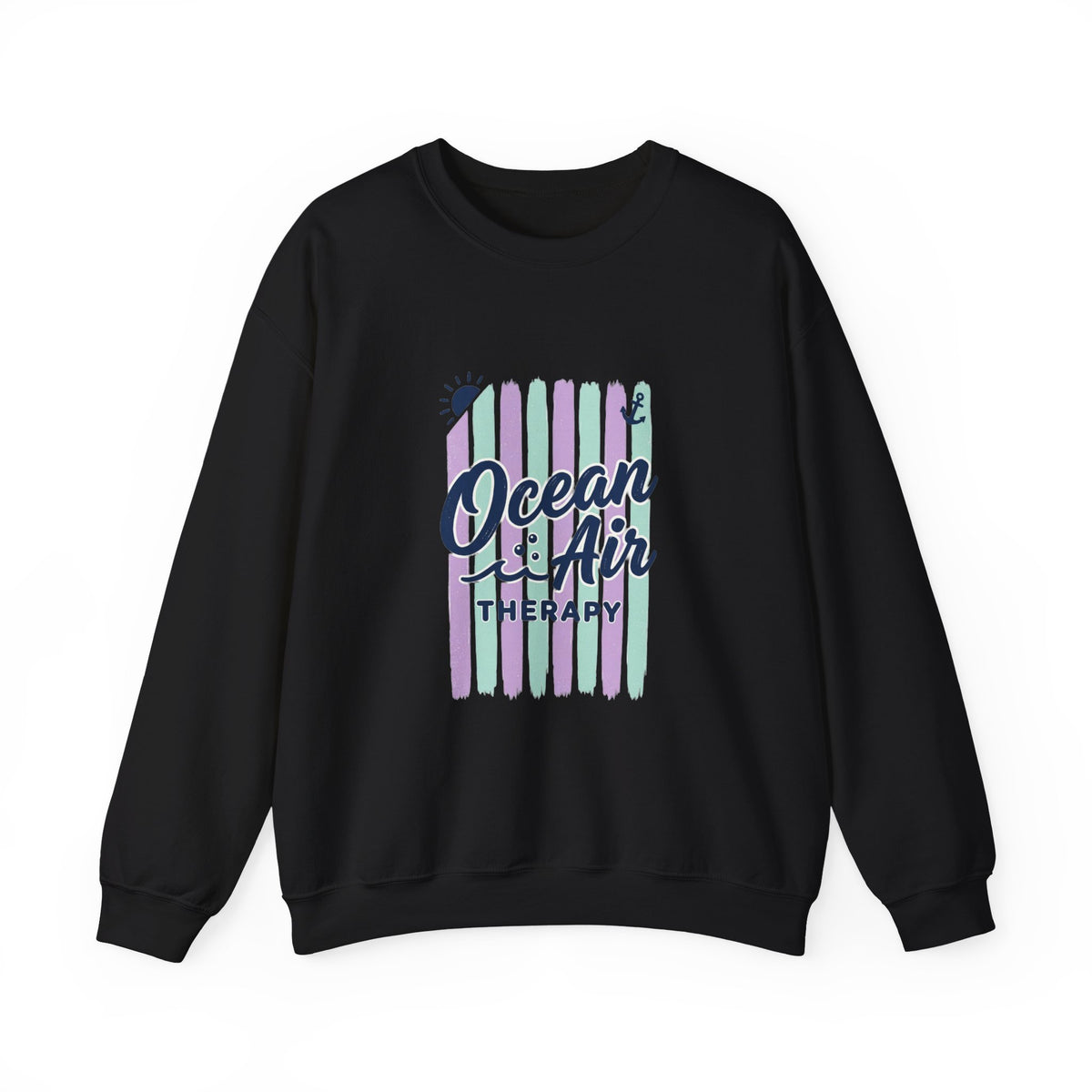 Ocean Air Therapy Sweatshirt | Cruise Vacation, Nautical Tropical
