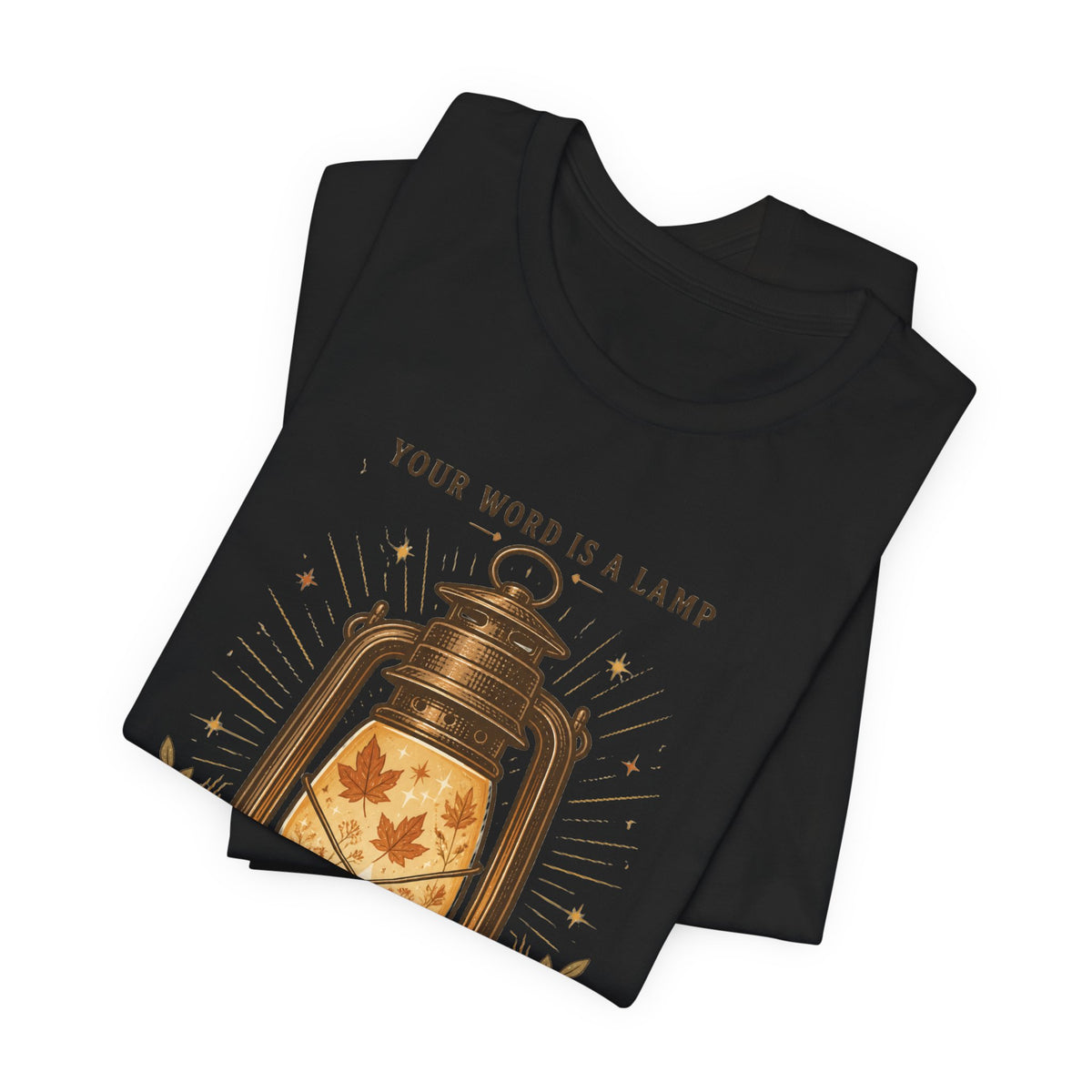 Your Word Is a Lamp T-Shirt | Christian Autumn, Psalm 119:105