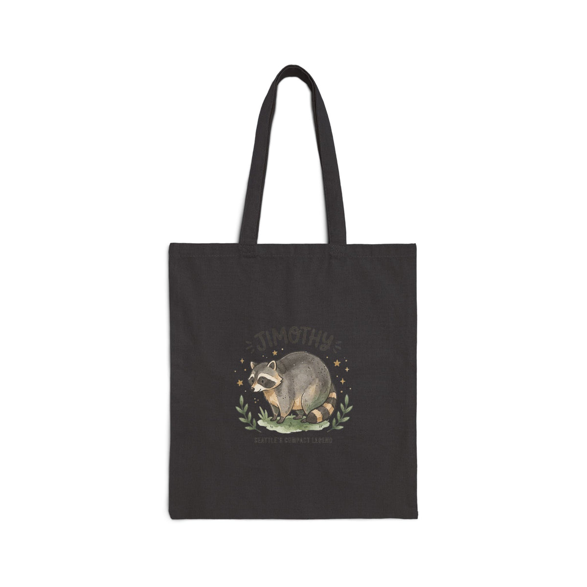 Wholesome Viral Raccoon Illustration Tote | Seattle Meme Wildlife