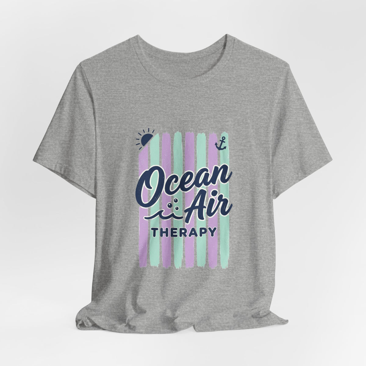Ocean Air Therapy Tee | Cruise Vacation, Nautical Tropical Shirt