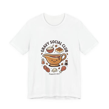 Gravy Social Club Tee | Thanksgiving, Harvest Turkey & Pumpkin Pie