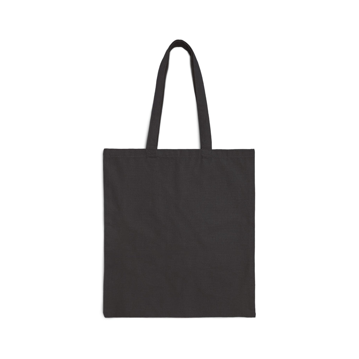 Tote Bag — Cute Dog & Coffee Illustration "A Few Sips to Start My Happy"