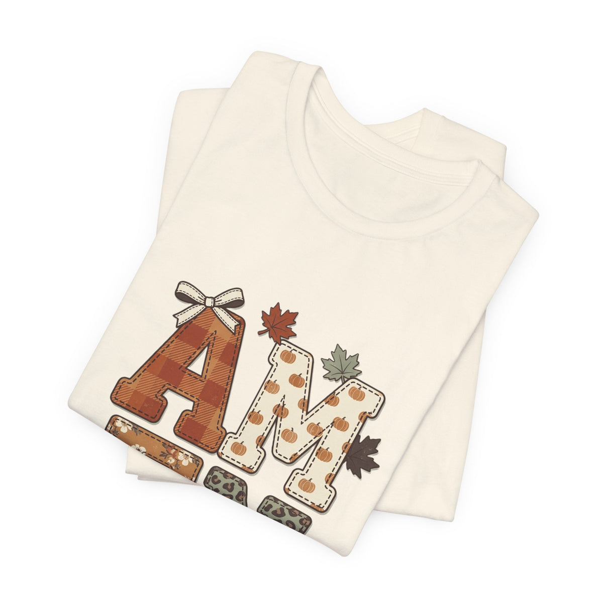Amen So Be It Tee | Christian Autumn, Fall Leaves & Pumpkin Script