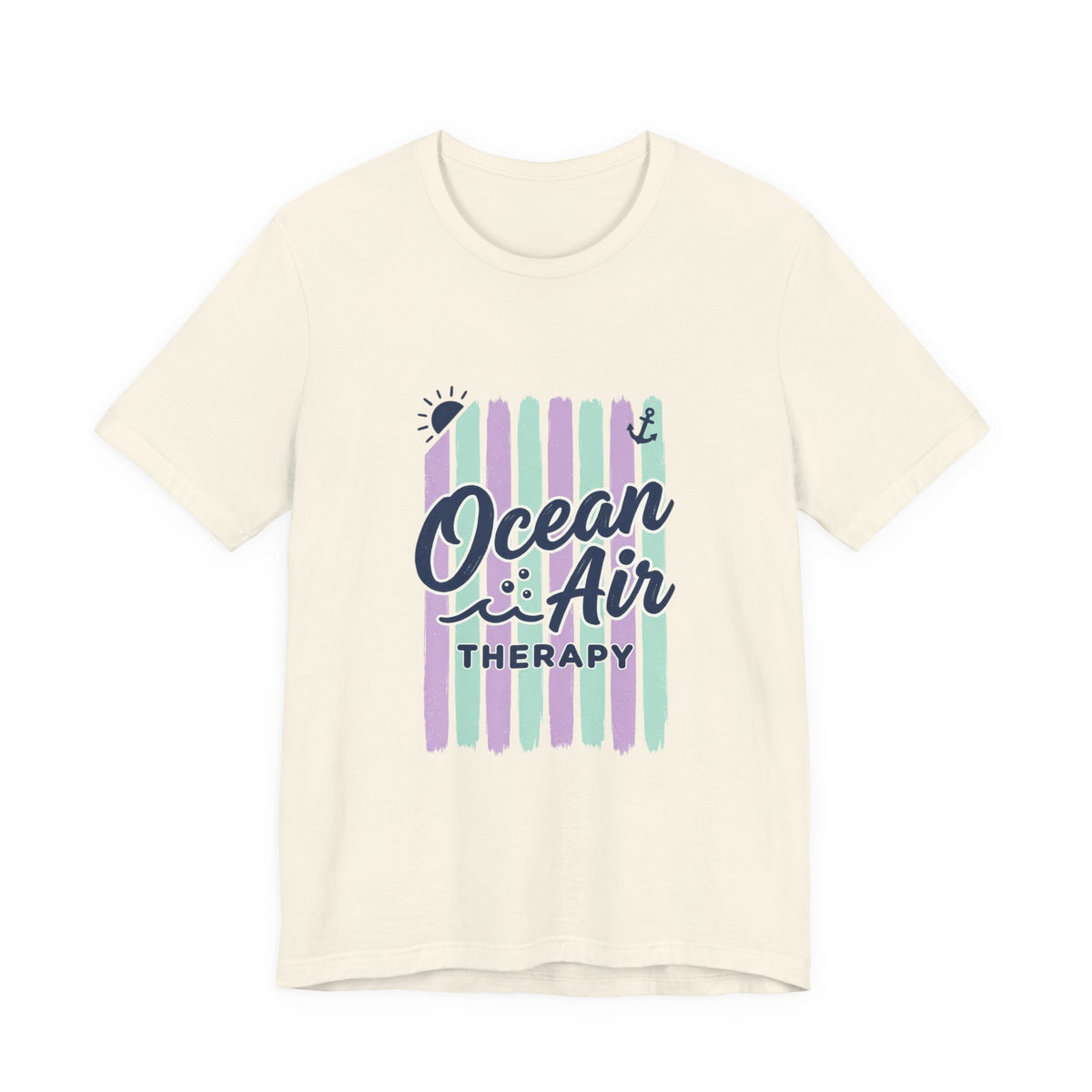 Ocean Air Therapy Tee | Cruise Vacation, Nautical Tropical Shirt