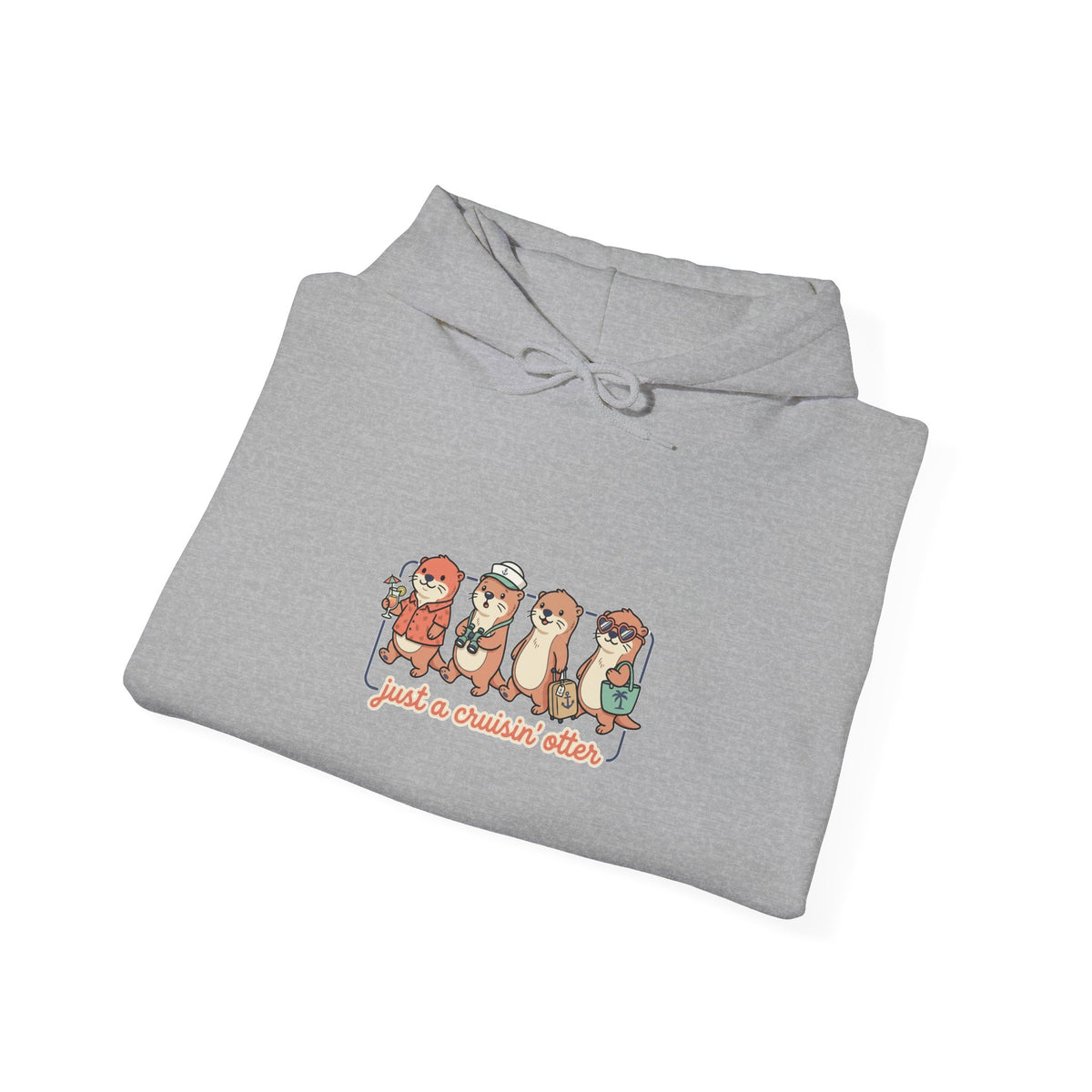 Tropical Pups Cruise Hoodie | Nautical Vacation Group Shirt