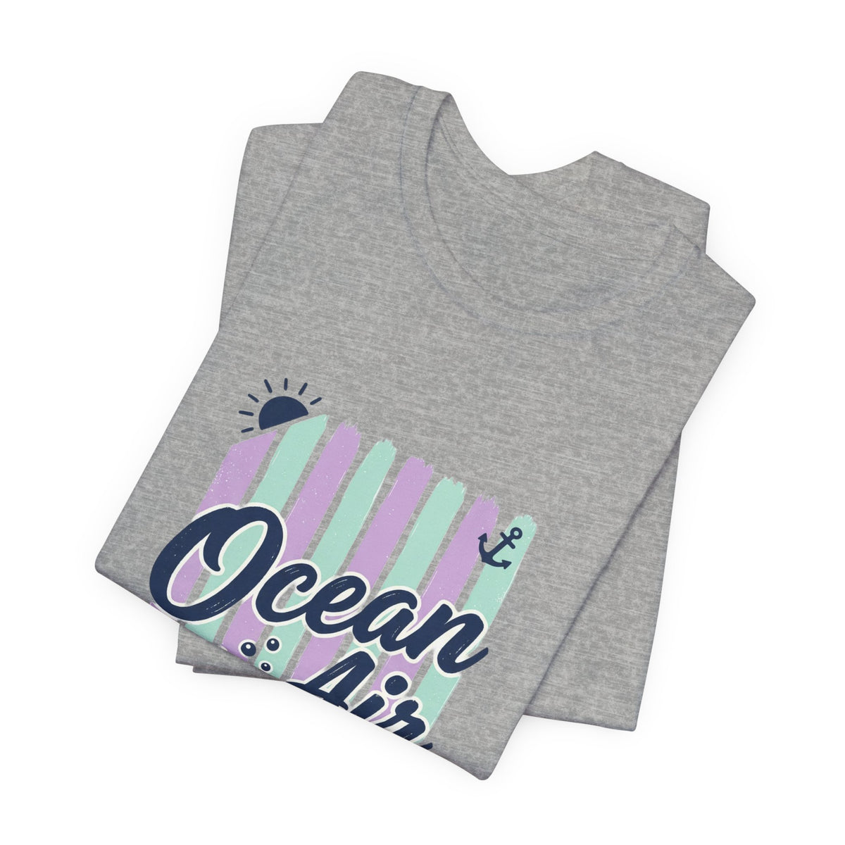 Ocean Air Therapy Tee | Cruise Vacation, Nautical Tropical Shirt