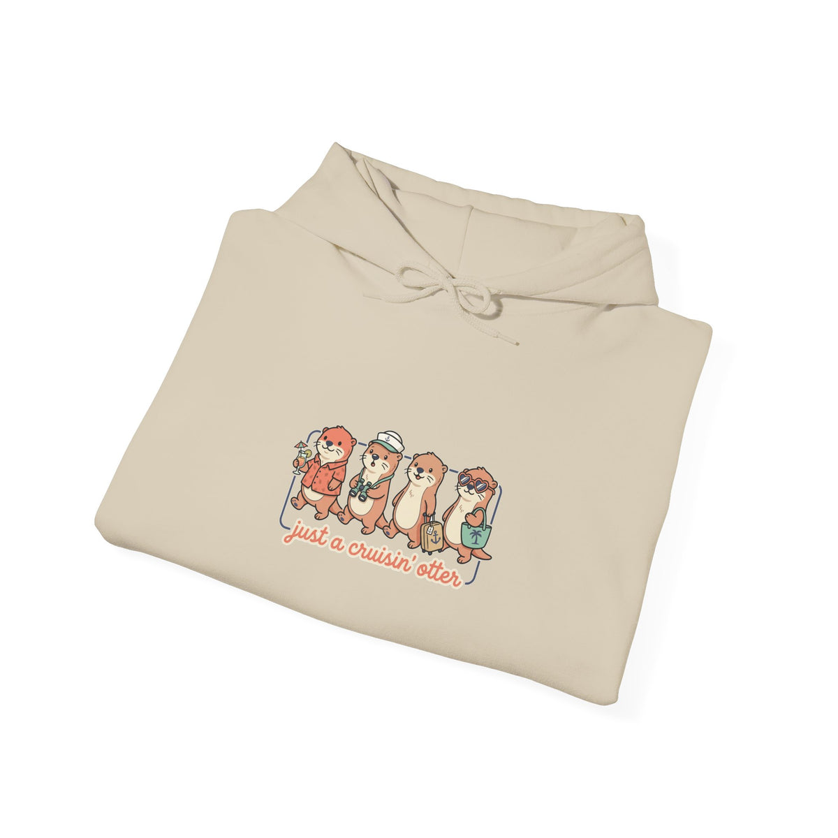Tropical Pups Cruise Hoodie | Nautical Vacation Group Shirt