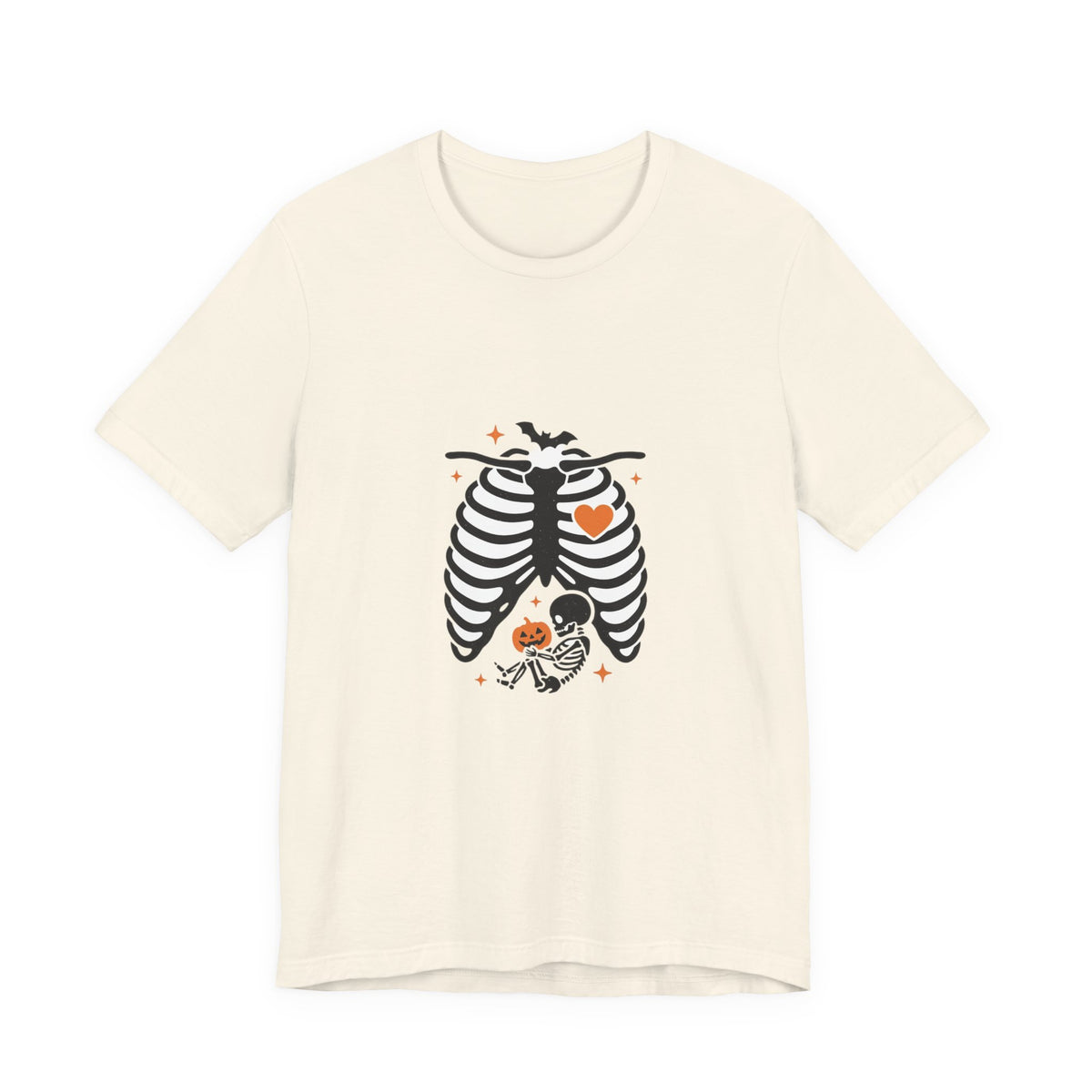 Skeleton Ribcage Tee | Halloween Family Shirts, Cute Spooky Bones Design