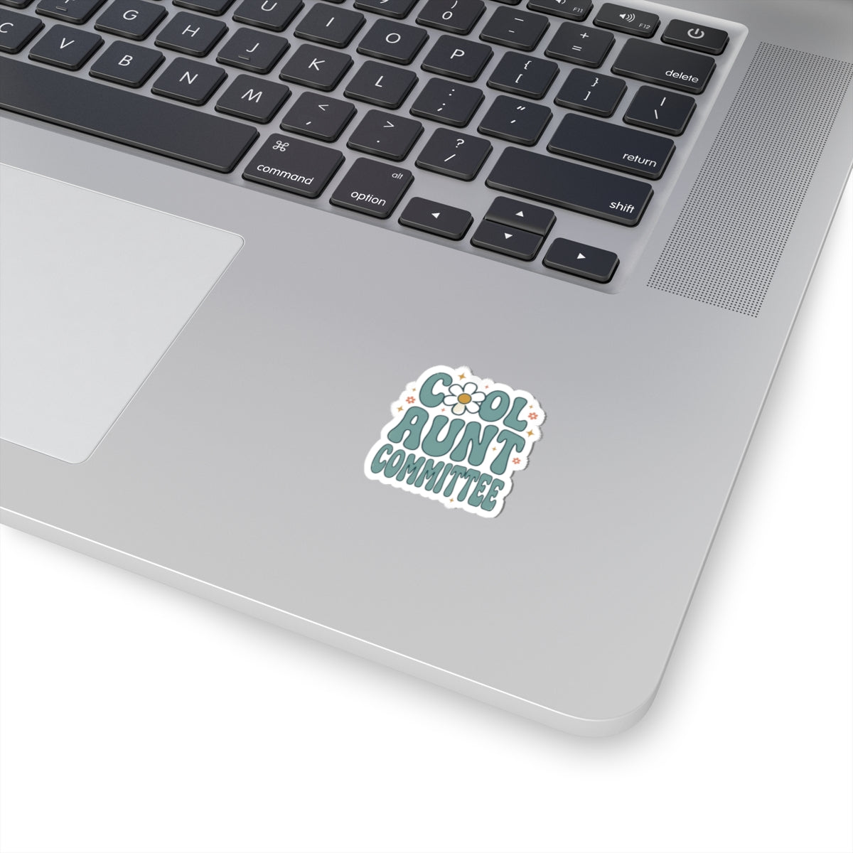 Cool Aunt Committee Sticker | Auntie Pride, Retro Daisy