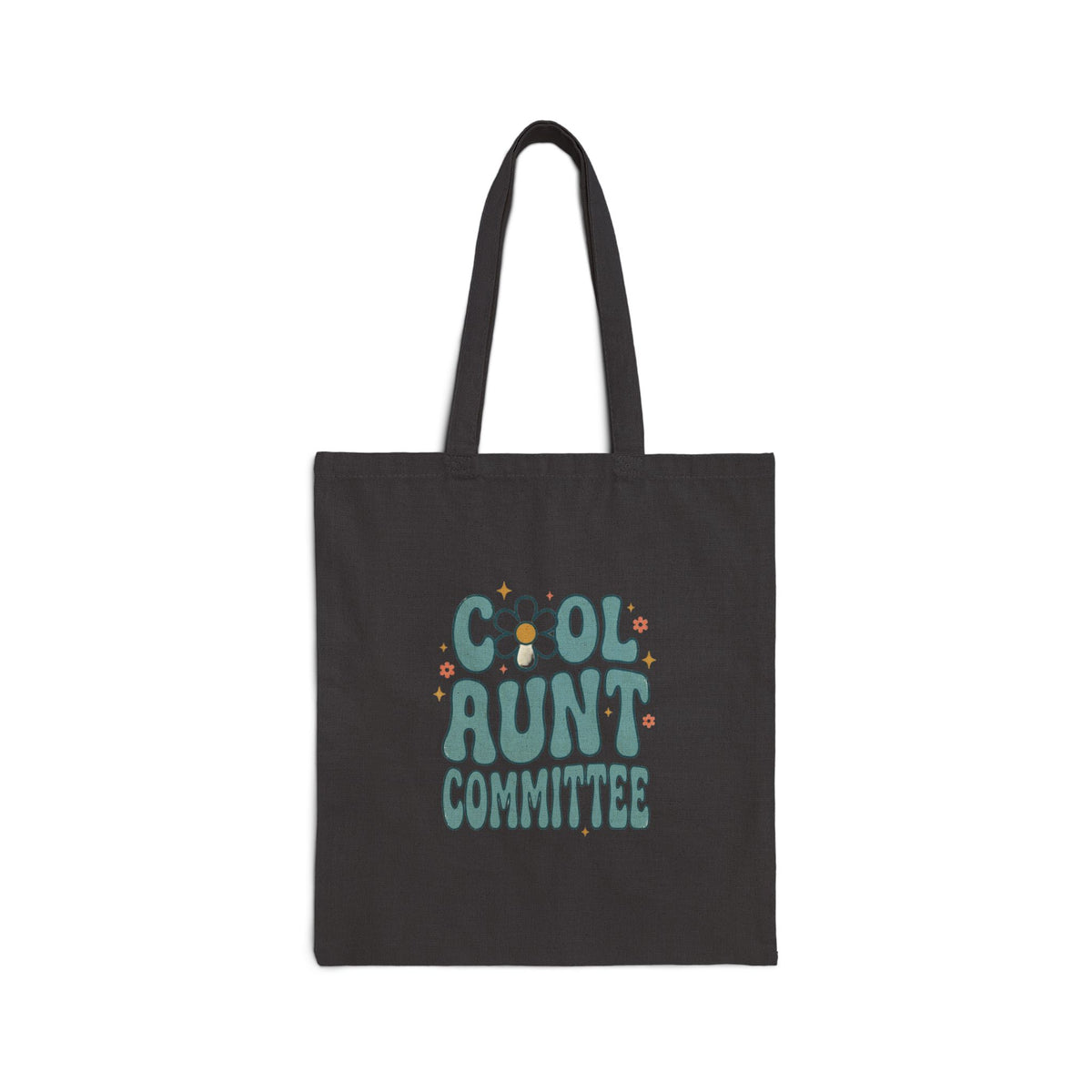 Cool Aunt Committee Tote | Auntie Pride, Retro Daisy Design