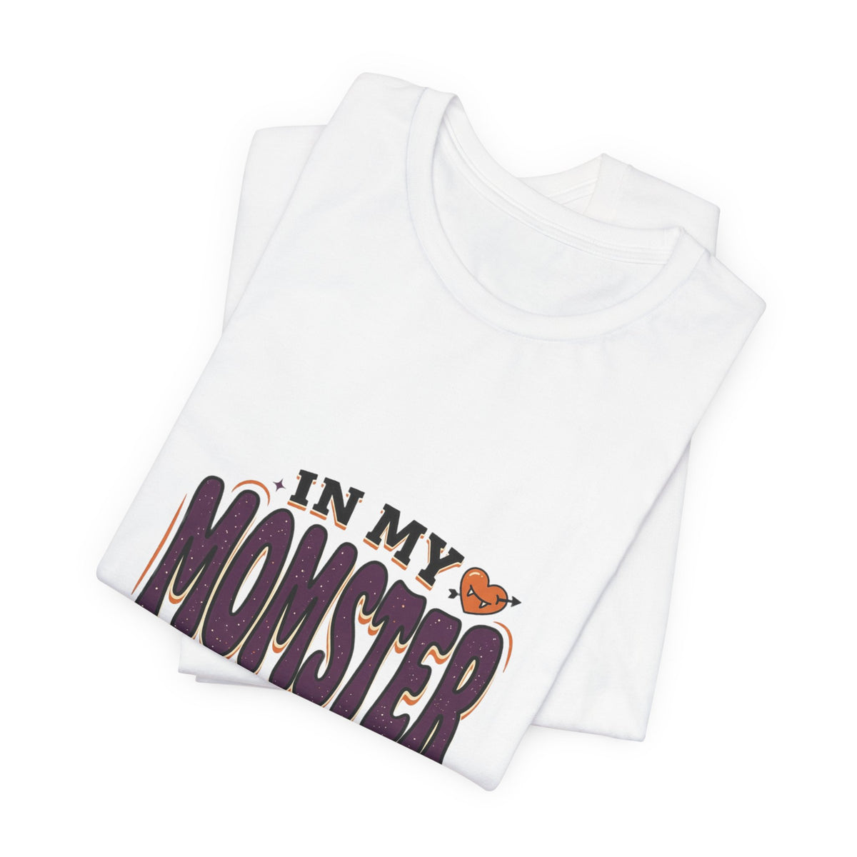 In My Momster Era T-Shirt | Halloween Momster, Drip Lettering, Bats