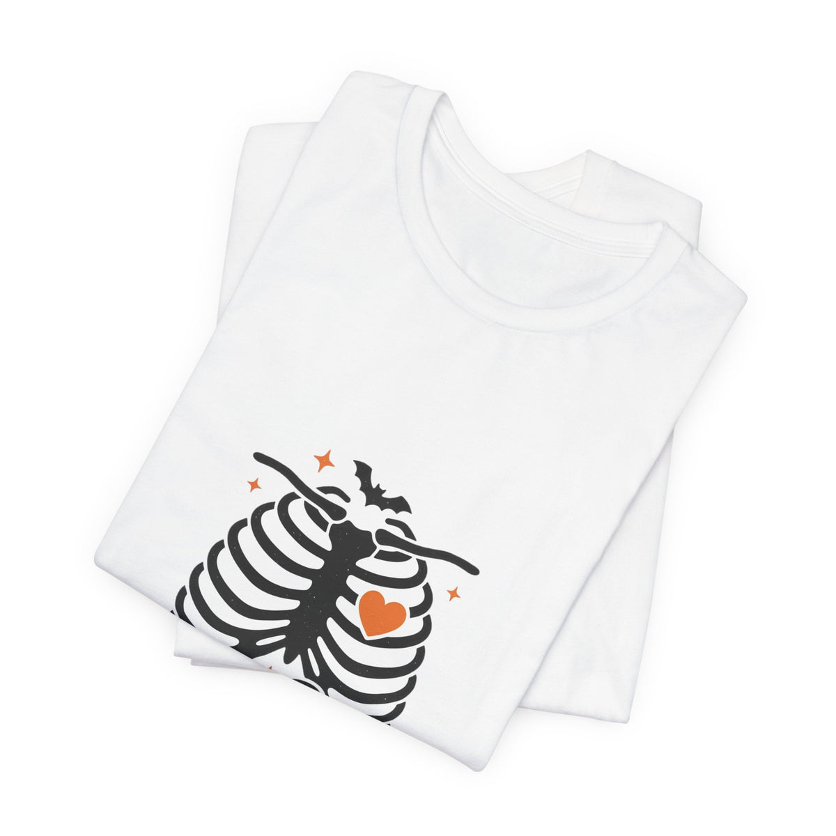 Skeleton Ribcage Tee | Halloween Family Shirts, Cute Spooky Bones Design