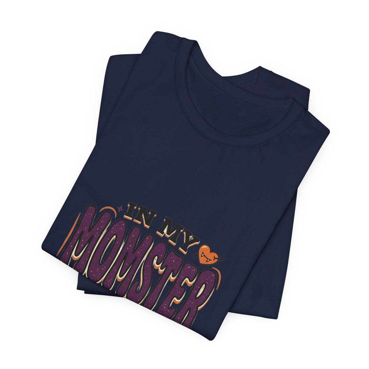 In My Momster Era T-Shirt | Halloween Momster, Drip Lettering, Bats