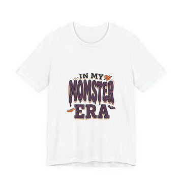 In My Momster Era T-Shirt | Halloween Momster, Drip Lettering, Bats