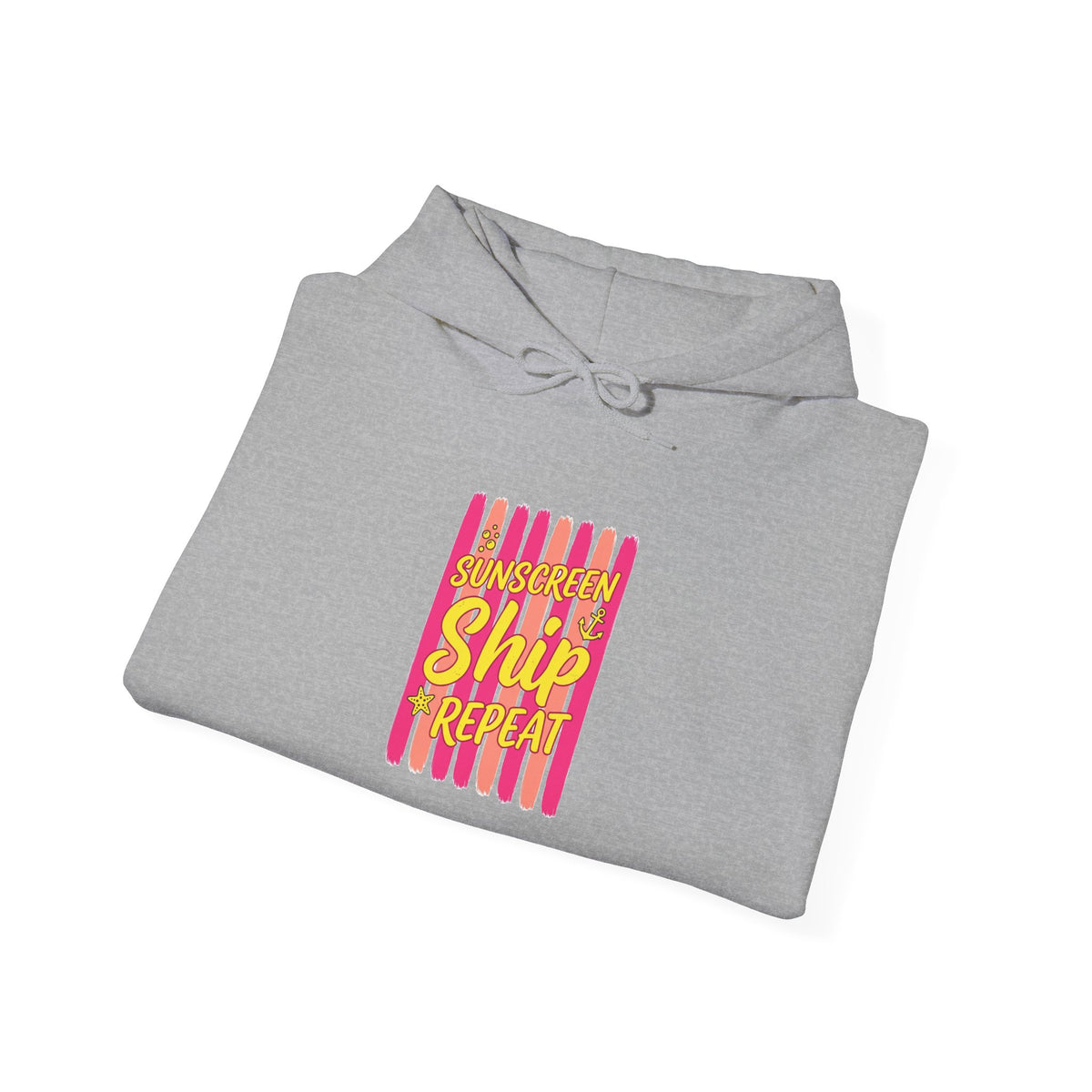 Ship Happens Hoodie | Cruise Vacation Tee, Tropical Nautical Vacation
