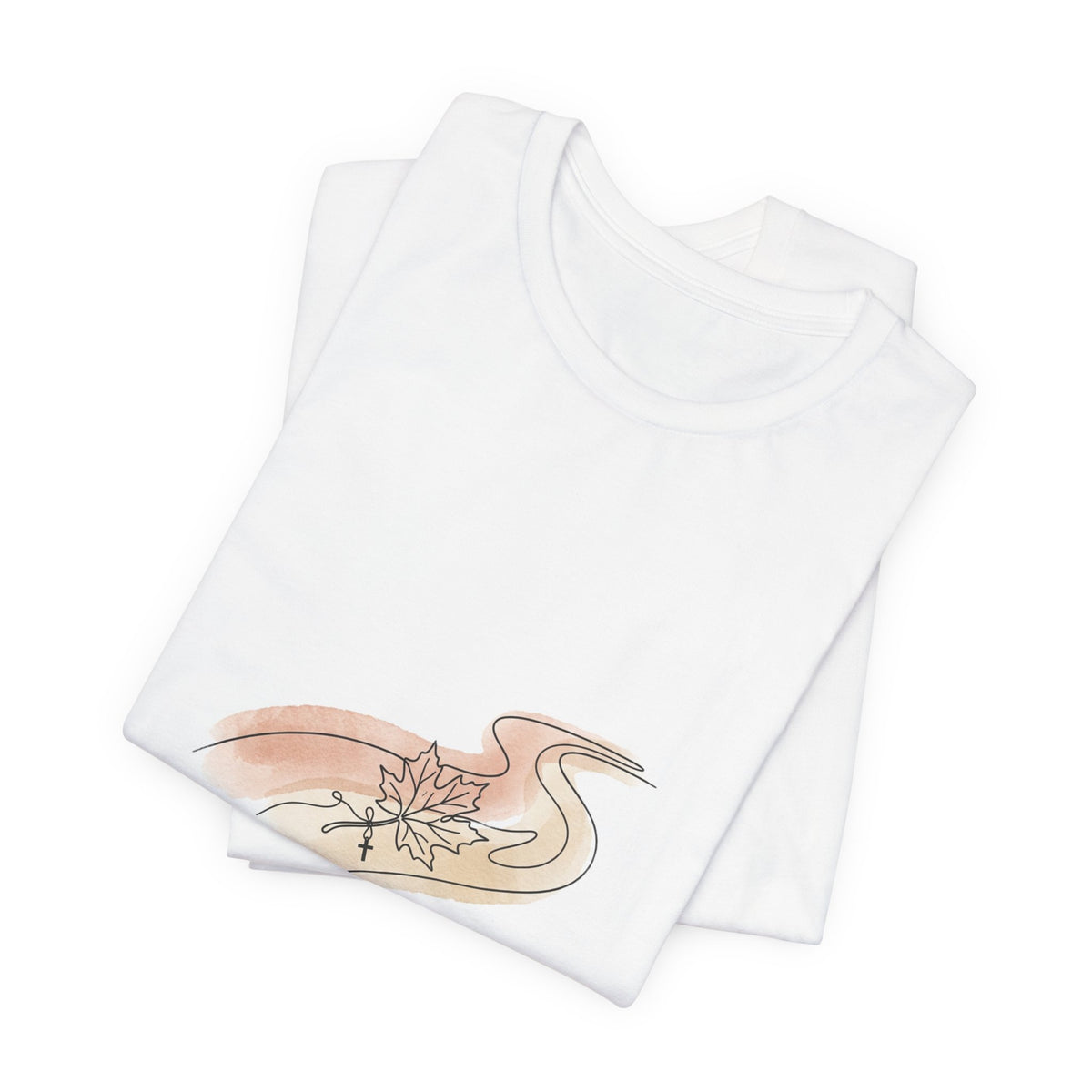 Peace Like a River Tee | Christian Autumn, Scripture Fall Tee