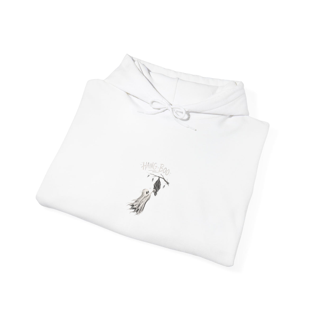Hoodie — Minimal 'Love You' Goat Illustration Pullover