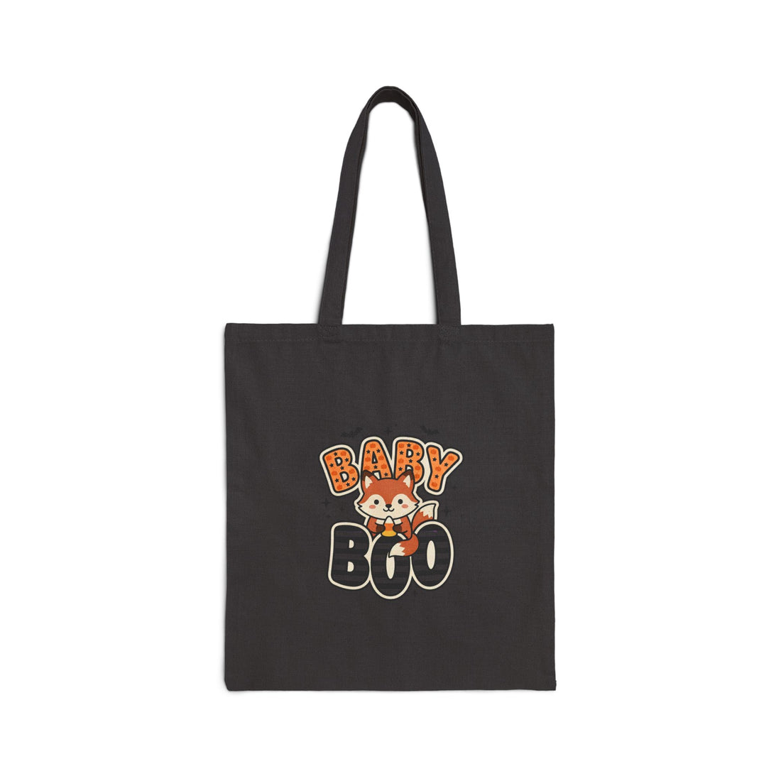Halloween Baby Name Graphic Tote | Matching Family Halloween, Cute Pumpkin Fox Design