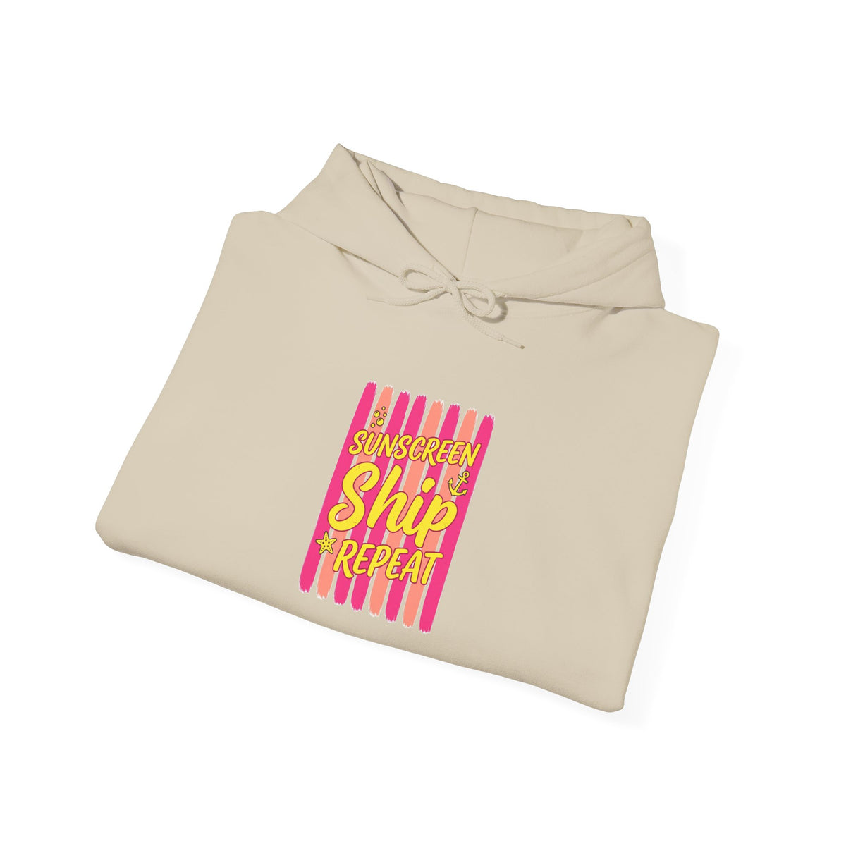 Ship Happens Hoodie | Cruise Vacation Tee, Tropical Nautical Vacation