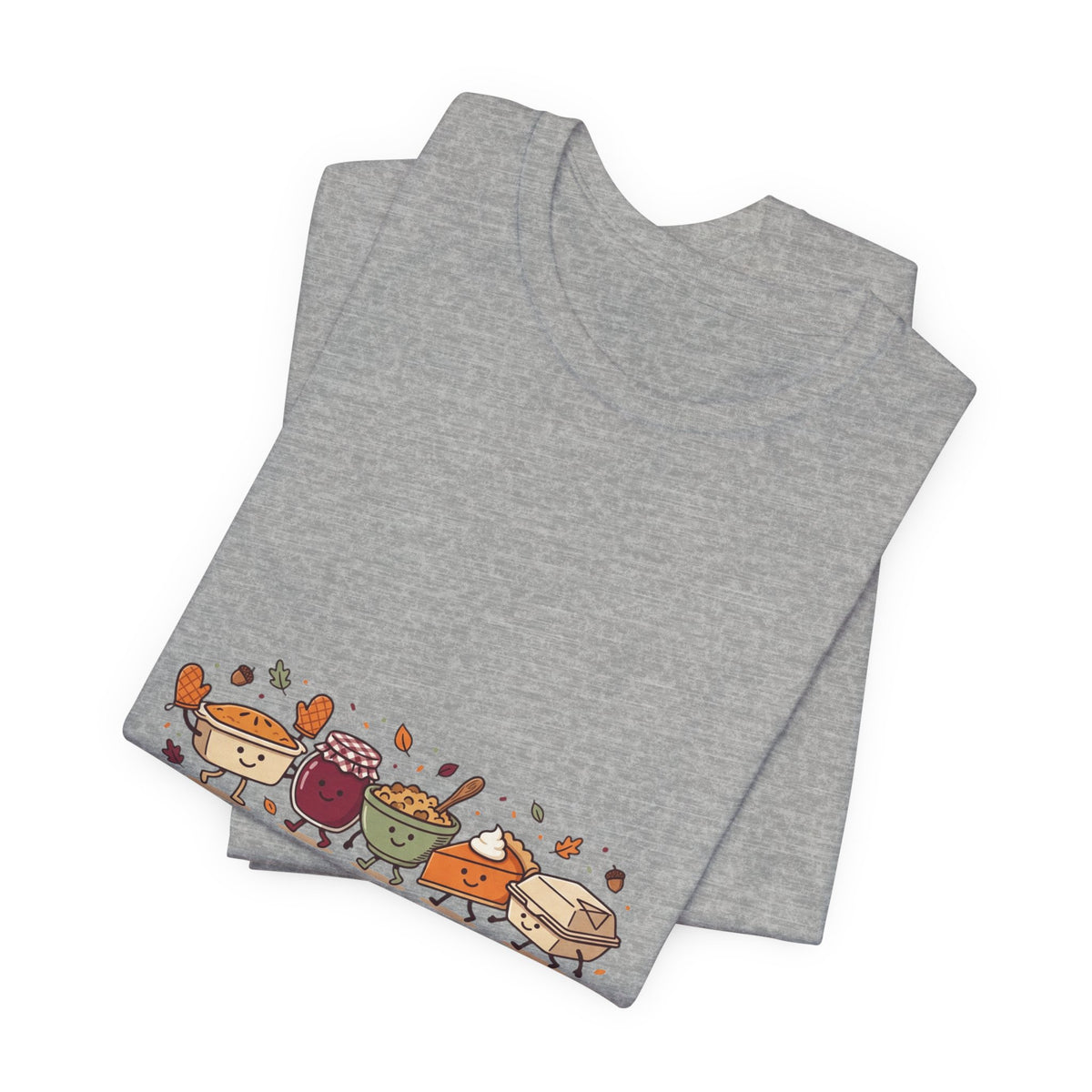 Friendsgiving Crew Tee | Thanksgiving Turkey, Pumpkin Pie, Fall Leaves