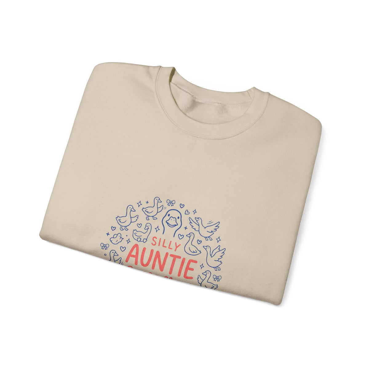 Silly Auntie Crewneck Sweatshirt | Auntie Apparel, New Aunt Pullover