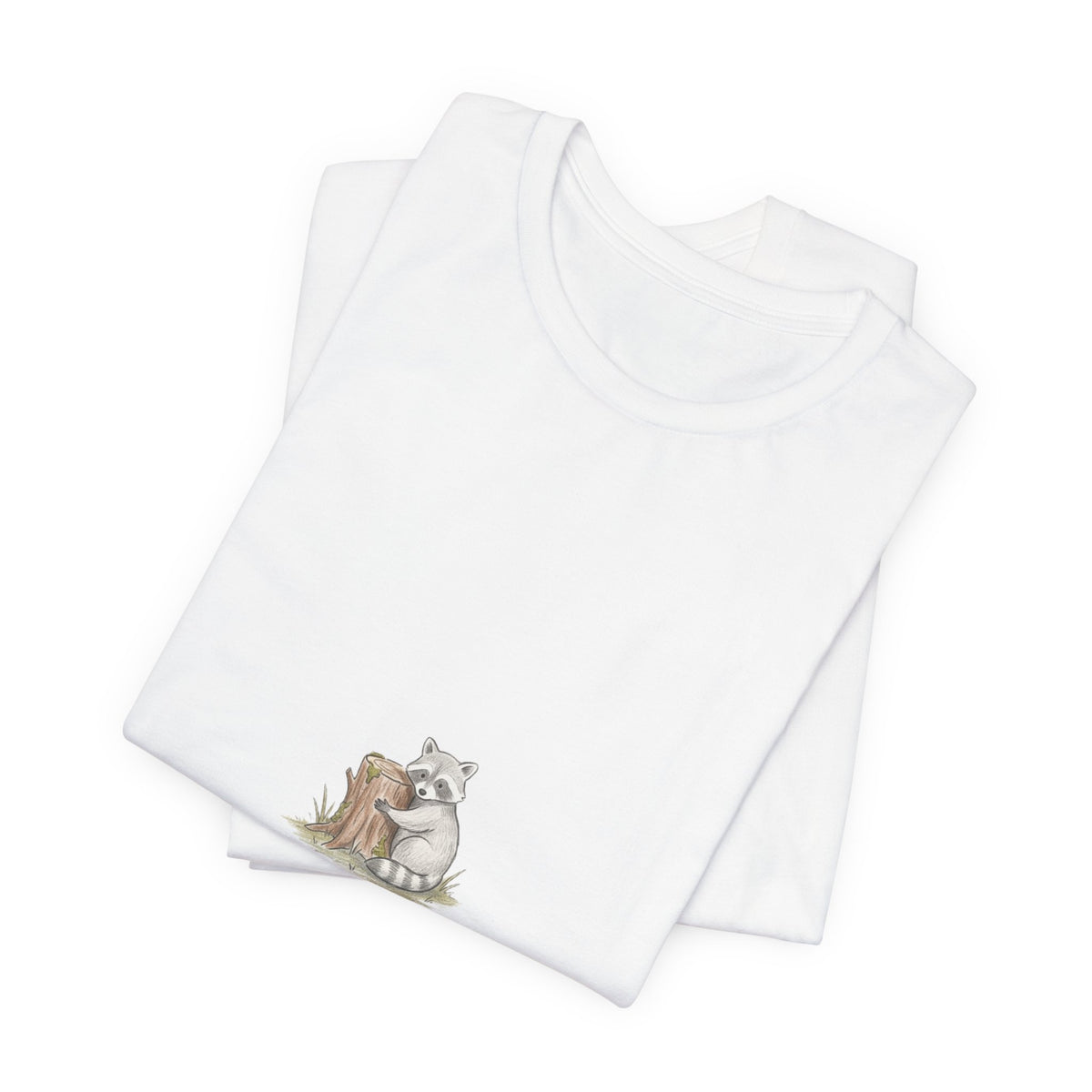 compact raccoon illustration Tee | Seattle meme wildlife